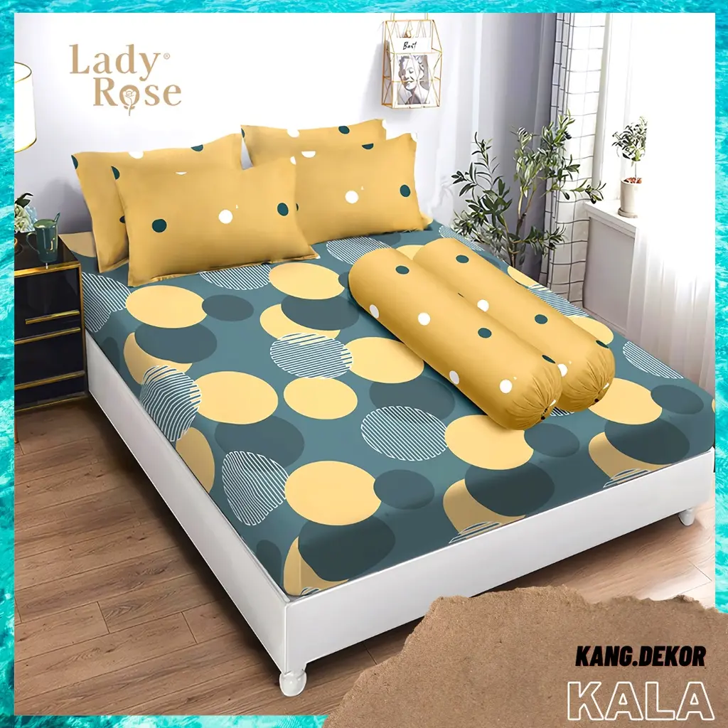 SPREI LADY ROSE 180X200 NO 1 KING KALA SEPRAI
